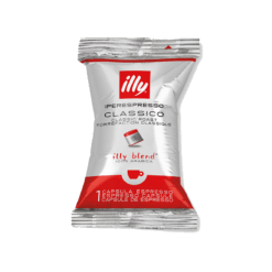illy Classico iperEspresso Coffee Capsules Flowpack - Medium Roast (Pack of 100)