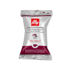 illy Intenso iperEspresso Coffee Capsules Flowpack - Dark Roast (Pack of 100)