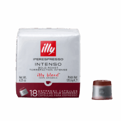 illy Intenso iperEspresso Coffee Capsules - Dark Roast (Pack of 18)