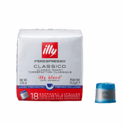 illy Classico Lungo iperEspresso Coffee Capsules - Medium Roast (Pack of 18)