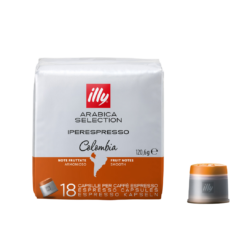 illy Arabica Selection iperEspresso, Colombia Coffee Capsules (Pack of 18)